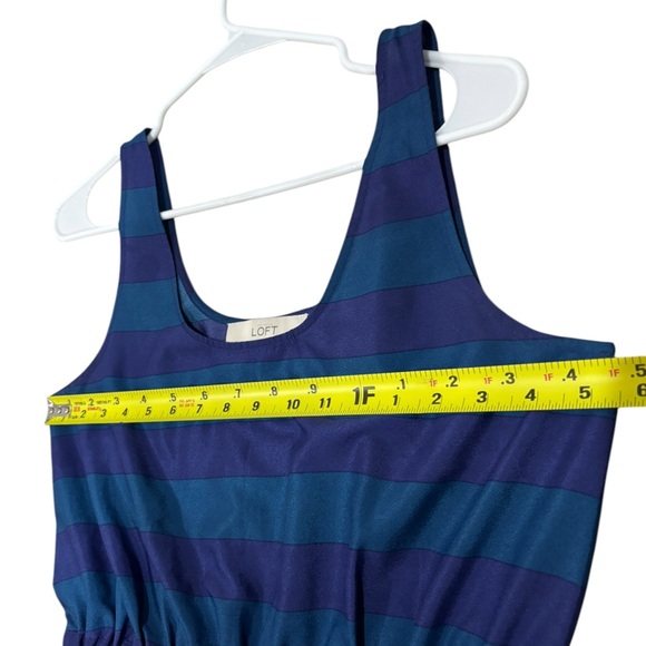 Loft Striped Tank Sleeveless Dress Casual Lined Small Beachy Summer casual - Picture 6 of 8